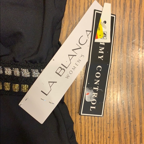 NWT La Blanca Threading Along Tankini Top - Picture 6 of 9